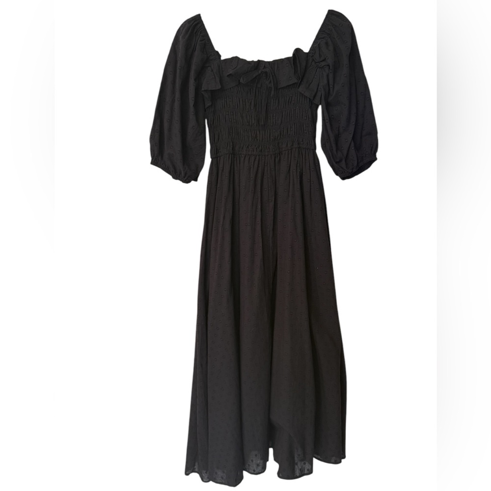 Elegant Black Off-Shoulder Dress